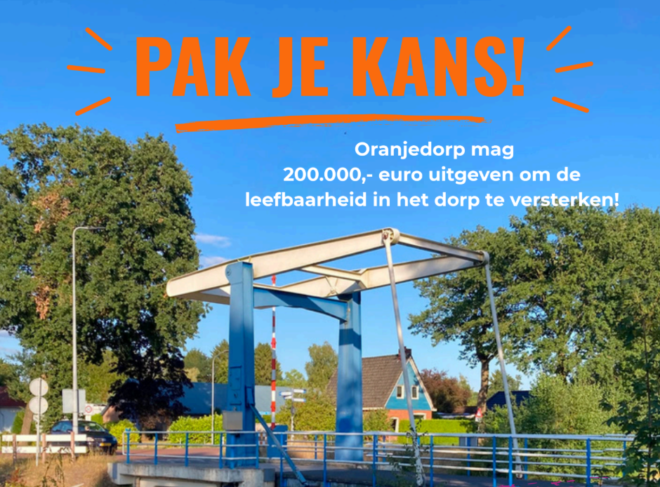 Pak je kans om mee te denken voor dorpsplannen